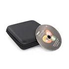 Hot Sell Square DVD Storage Case With Sleeves Printing Portable CD Carrying Bag Eva CD Travel Bag Case
