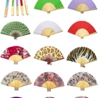 Hand Fan A Hand Fan Wedding Guest Souvenir Personalized Bamboo Hand Fan
