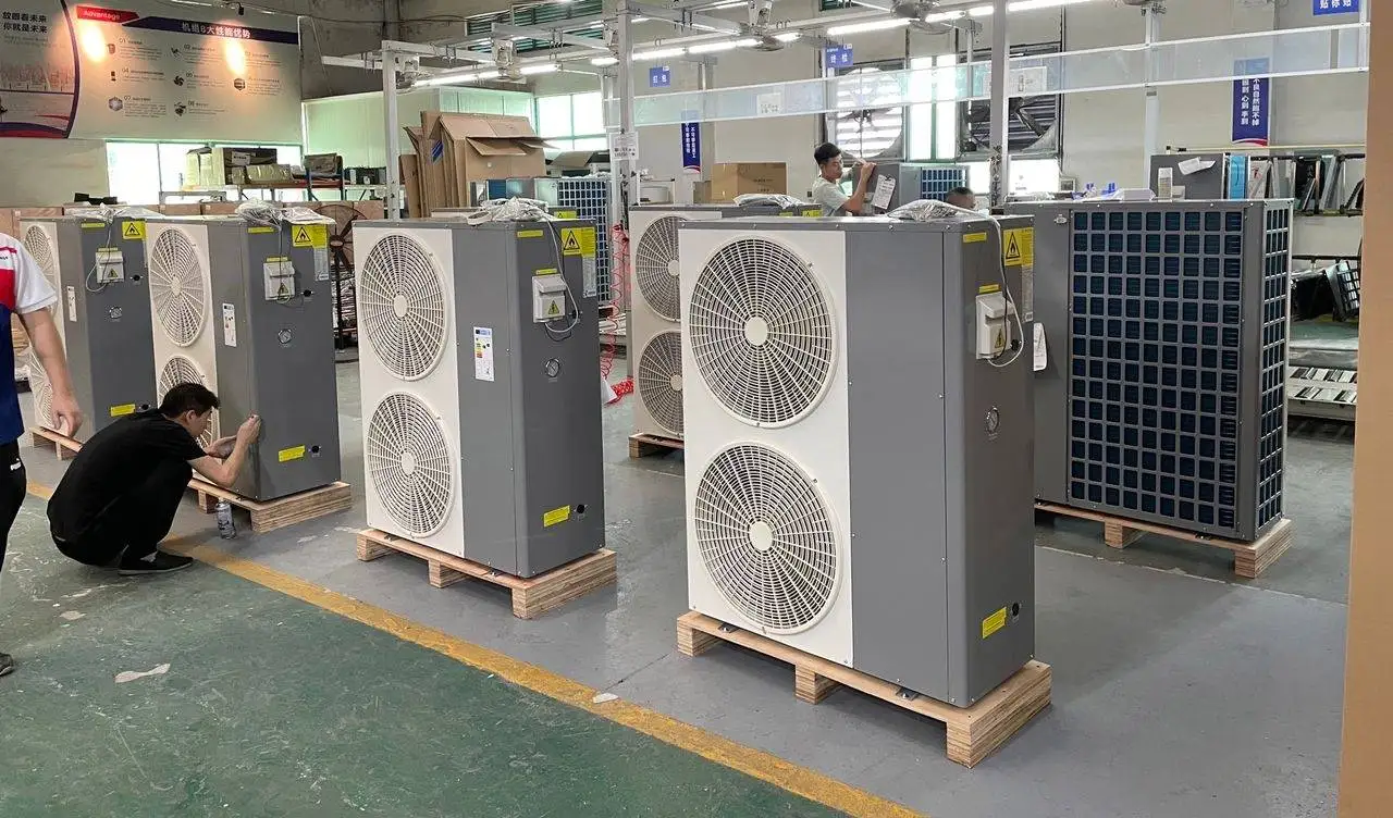 Air Source Heat Pump, 35C, 55C, EVI, 10KW - detail 40