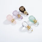 Pendant Healing Pendant Unisex Natural Diffuser Crystal Healing Gemstones Perfume Bottle Charm Pendant