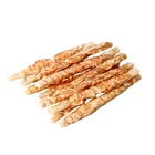 Pearly White WANT PEARLY WHITE TEETH? TRY THIS Dog Treats Chicken Jerky And Natural Rawhide Twists
