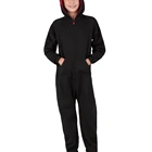 Onesie New Lounge Black Full Sleeve Toddler Jumpsuits Girls Onesie With Hoddie