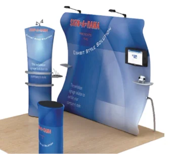 Portable cosmetics trade show booth equripment exhibition stand display