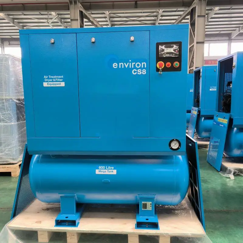 Wholesale  screw air compressor 15kw 8 bar 415V air compressor single stage frequency screw air compressor