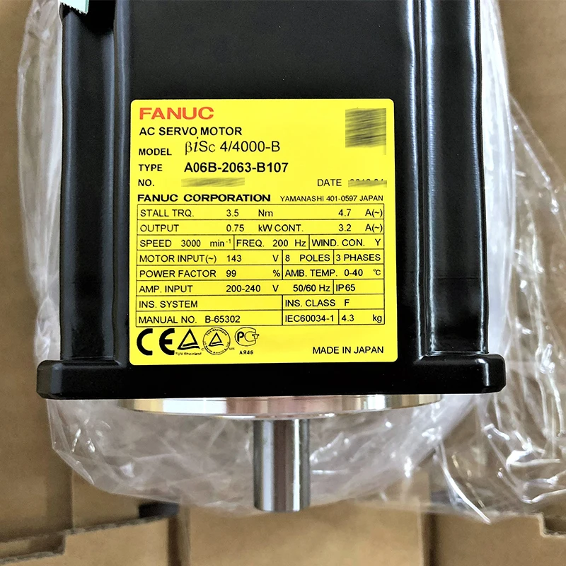 A06b-2063-b107 Ac Servo Motor Fanuc - Buy A06b-2063-b107 A06b-2063-b107 ...