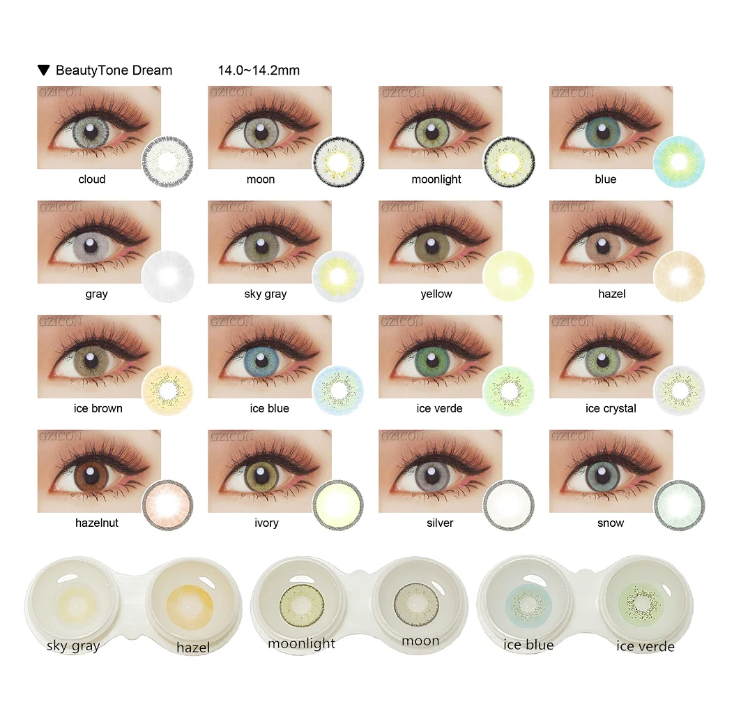 HOT ocean style wholesale colored contacts natural look China yearly batis eye contact lenses