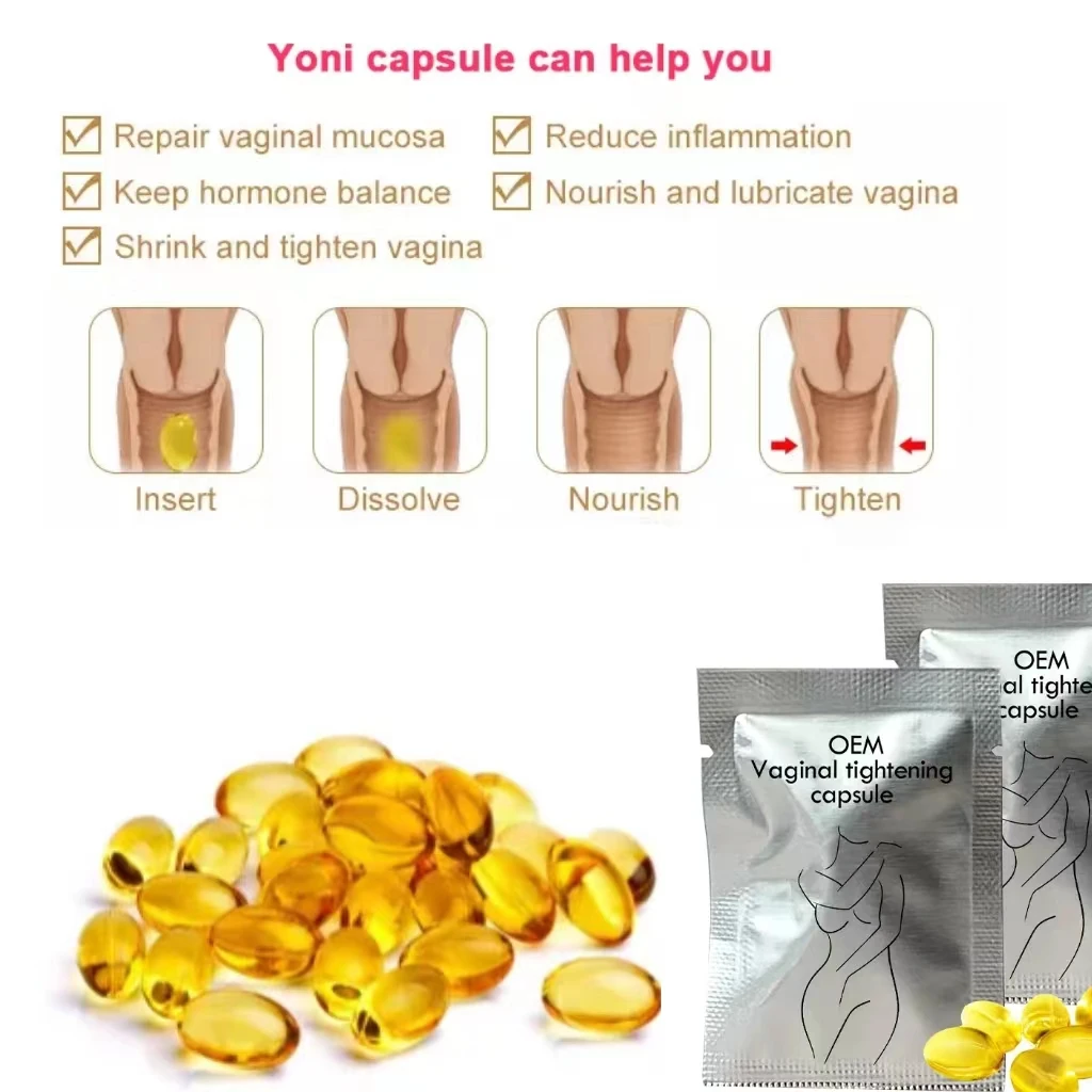 Private Label Yoni Tighten Capsule To Shrinking Vagina Improve Women