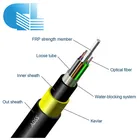 Fibra Drop High Quality Asu Cable Paralelo Om3 Fibra Optica Pkp Adss Hilos De 1 Un Hilo 2 6 12 48 68 80 144 4.5 Kn