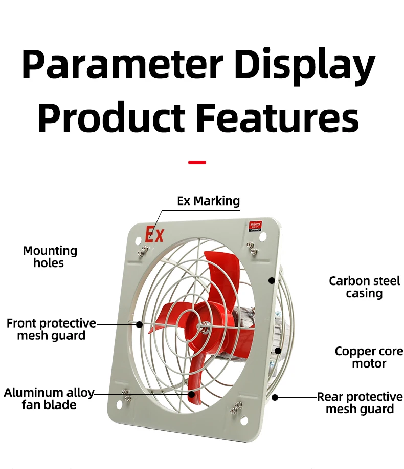 Axial Flow Fan, BFAG, Explosion-Proof, IP65 - detail 16