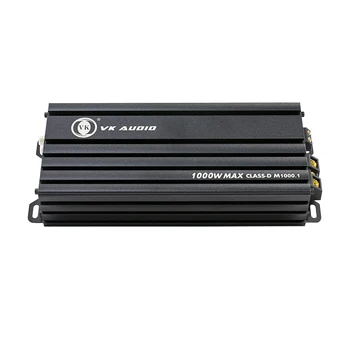 New 12V Car Audio Amplifier 1x1000W 1 Channel  Amplifier  Full Frequency Class D with Crossovers Combination Car Amplifier
