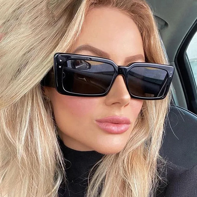 womens dark black sunglasses