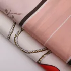 Twill Silk Twilltwill High End Custom Printed 100% Twill Silk Fabric For Silk Scarf