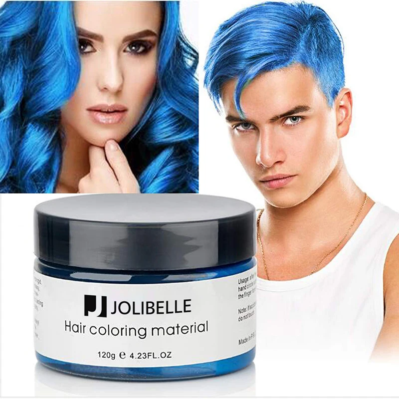 Private Label Disposable Color Natural Blue Hair Style Gel Masquerade  Instant Colors Hair Dye Mud Cream Temporary Hair Color Wax - Buy Hair Color  Wax,Temporary Hair Color Cream,Temporary Hair Dye Product on