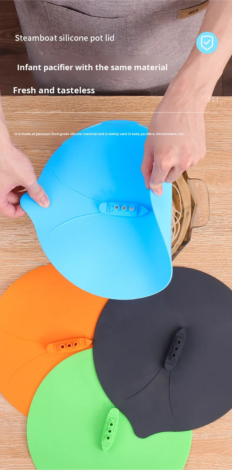 Steam Ship Silicone Steamer Lid Food Covers Cute Design Steaming Pot Lids and Bowl Covers Keep Food Fresh factory