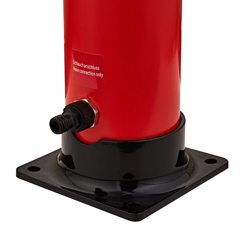 Red Shower Portable Outdoor Beach Solar Portable Shower Column