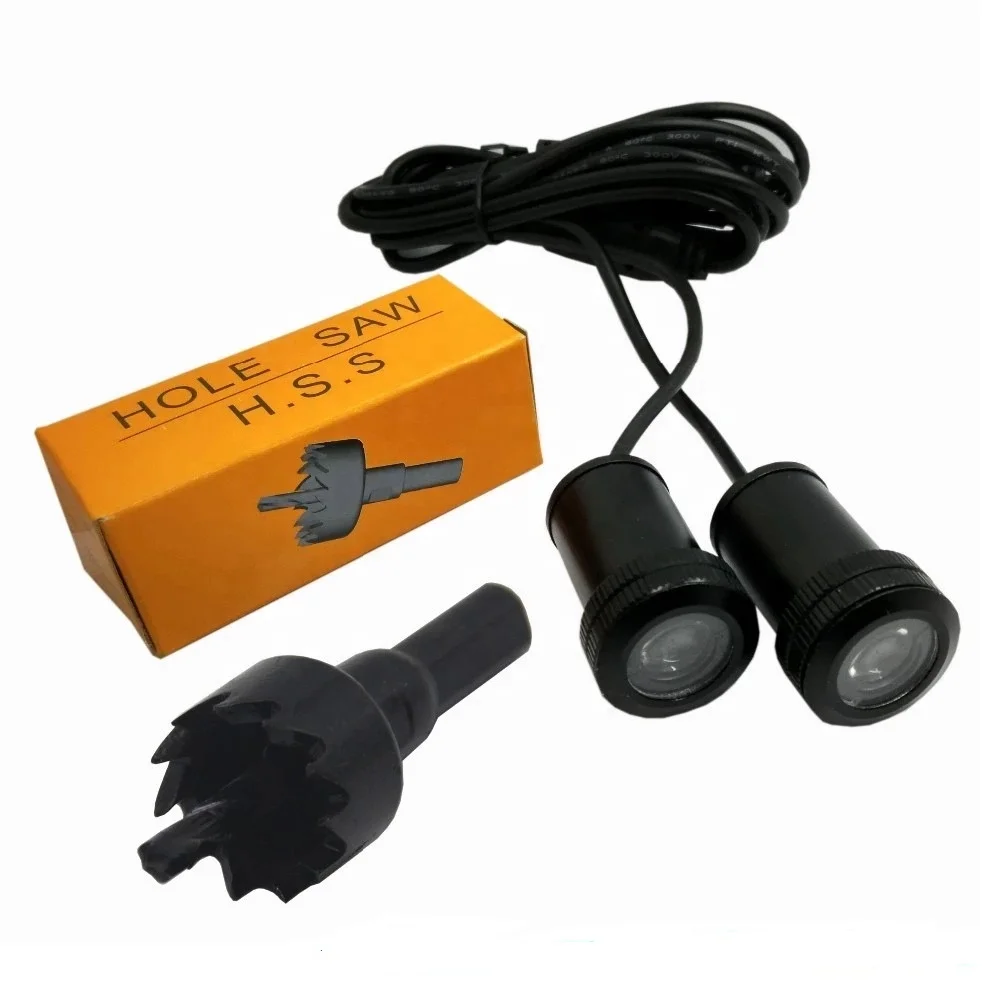 2pcs Led Car Door Light Courtesy Logo 