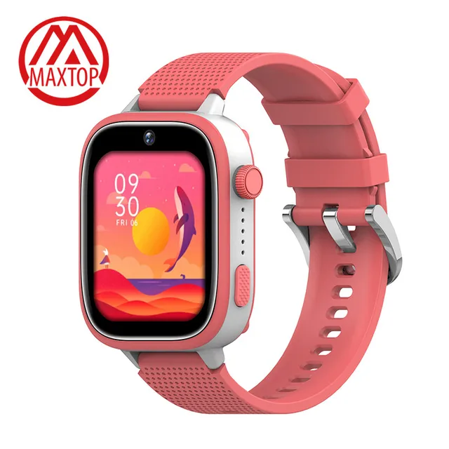 Maxtop Cheap Child Phone Video Touch New Smart Watch Wrist  IP67 GPS Kids Games Smart Watches Waterproof 4G GPS Kids Watch