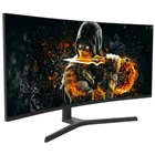 4K IPS HD Computer Monitor Gaming Monitor 34inch LCD Curved Screen