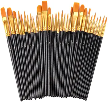 Amazon Choice 15 pcs Soft And Watercolor Small Art Quality Paint Brushes Artist For Face Painting
