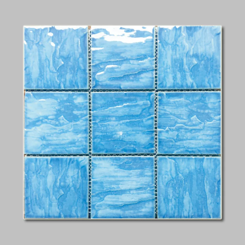 36pcs Mirror Tiles 20mm Blue 