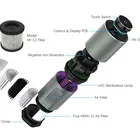 Charger Car Purifier Usb New Arrival USB Charger Travel Ionic 3 In 1 Smart Car Air Purifier Ionizer With Hepa Filter