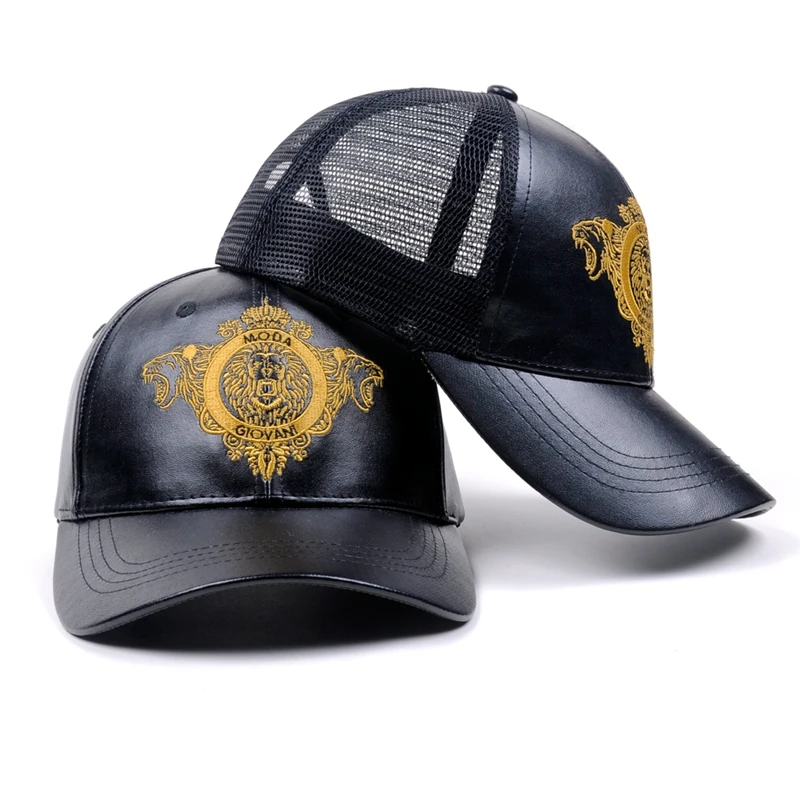 Leather Baseball Caps 
