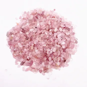 Wholesale bulk natural cheap healing pink crystal gravel chip rose quartz tumbled stones