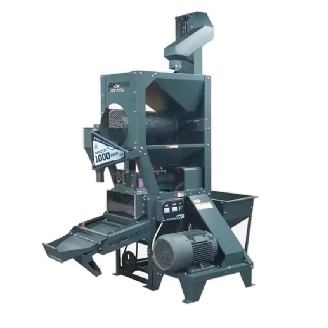 Diesel Motor Engine Rice Husker Compact Structure for Farm and Rice Factory Industries