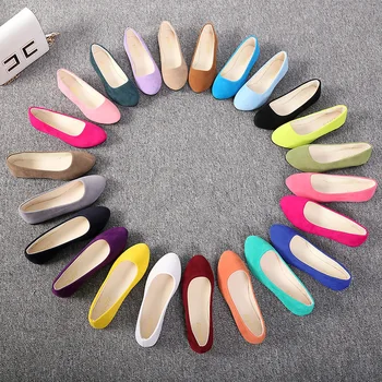 Wholesale Cheap Price Plus Size Trending Ladies Summer Femme Point Toe Sandals Women Casual Slip On Loafers Flat Shoes