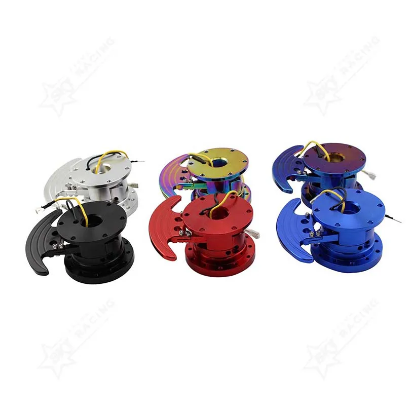Jdm Steering Wheel Quick Release Hub Adapter Body Removable Snap Off