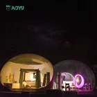 3M4M4.5M Transparent Bubble Tent House Geodesic Dome Tent For Festival Tent Events