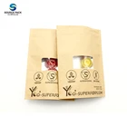 Heat Kraft Paper Paper Seal Bag Heat Seal Personalized Kraft Paper Bags Recyclable