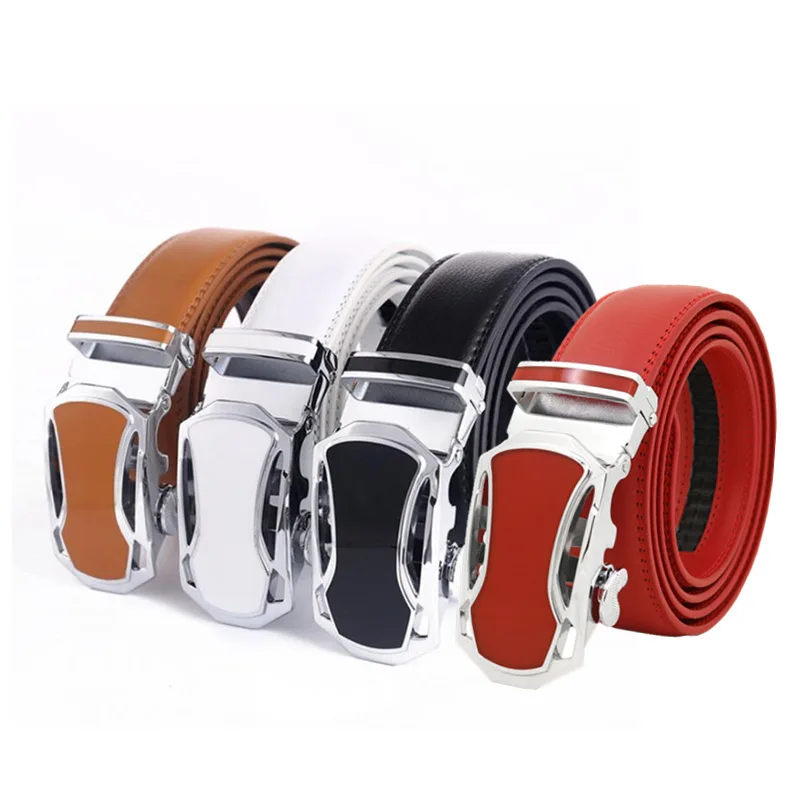 Wholesale Men Genuine Leather Belts,Business Style Automatic Metal Buckle Mens  Belts - Buy 2013 Black Genuine Leather Belt For Man,Mens Designer Belts,Belt  Accessories Product on Alibaba.com