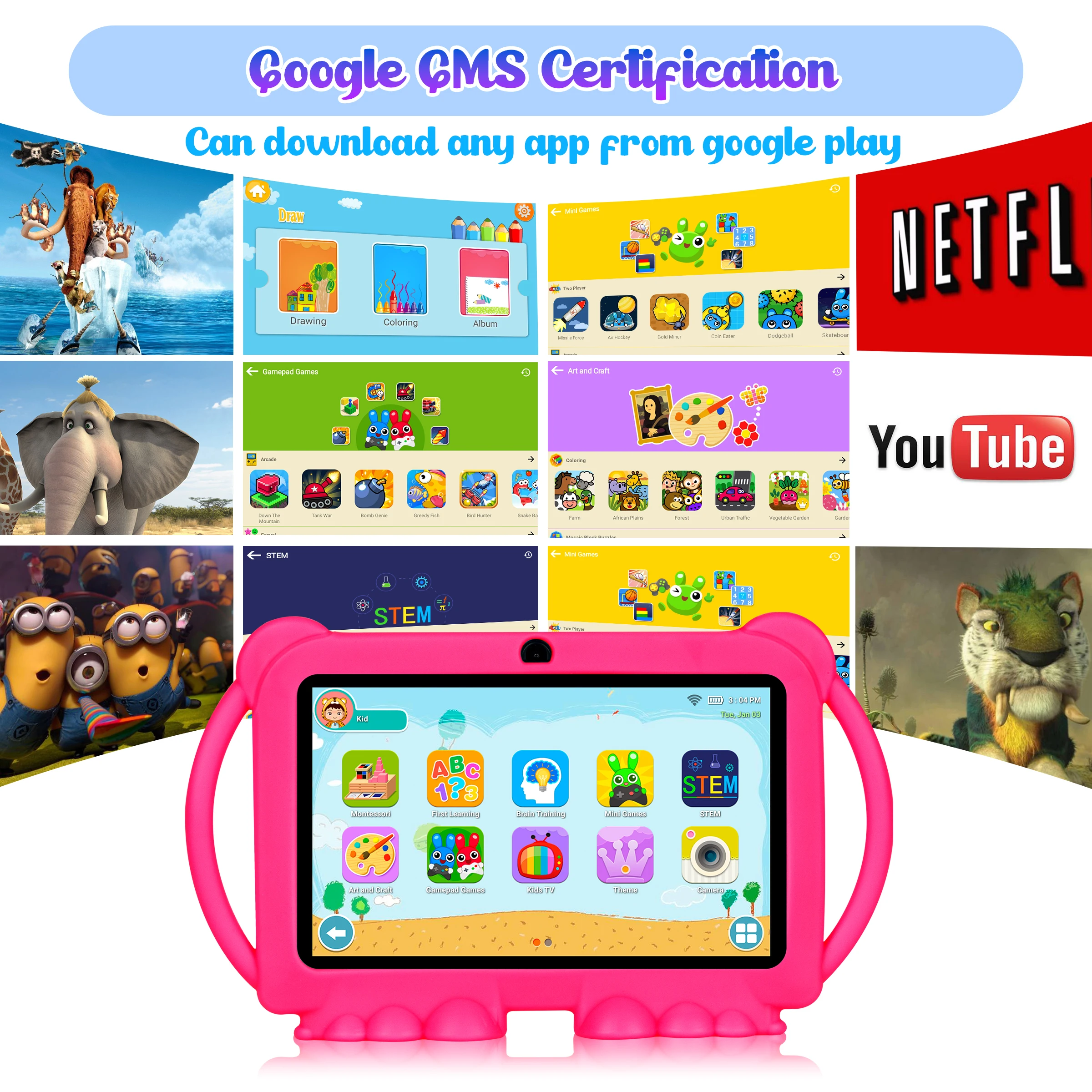 10.1 Inch Educational Tablet PC