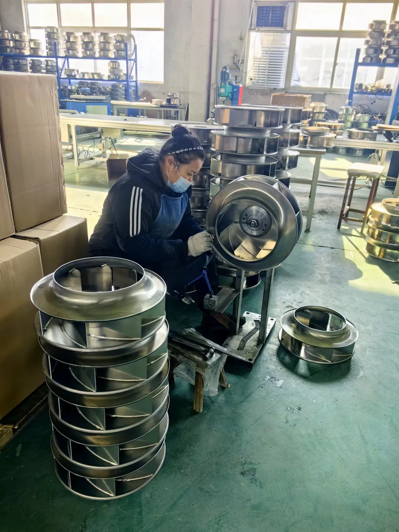 Backward Welded Centrifugal Impeller, 630mm - detail 24