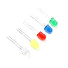 Led Car 8mm Ultra-bright Light Emitting Diode LED Lamp Bead Model Decorative Toy Car Indicator Light Emitting