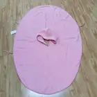 Terry Pink Poncho Polyester/Polyamide Microfiber Terry Hooded Towel For Kids
