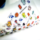 Sticker With Laminated Thin Vinyl Sticker With High Quality
