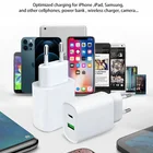 Gift Promotional A+C Dual Port 20w USB Charger Business Gift 2021 New Trending
