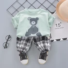 Clothes Boy Hot Selling 2PCS/sets Kids Clothes Suit Baby Boy Suit Summer Clothes Short Sleeve Shirt Shorts