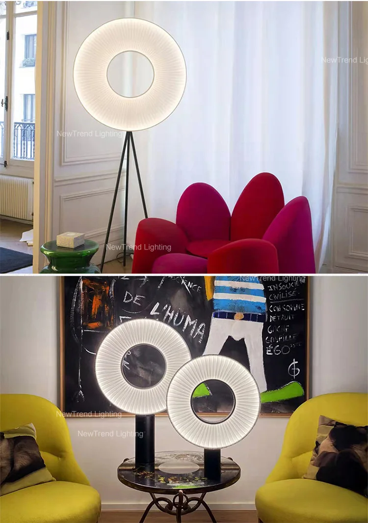 CPL-295 Contemporary Style Indoor Decoration Hanging Fixture Dining Room Living Room Ring LED Pendant Light details