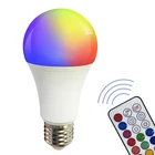 Dimmable Lamp RGB White LED Light Indoor Outdoor Dimmable Color Changing With Remote Control Waterproof Lamp