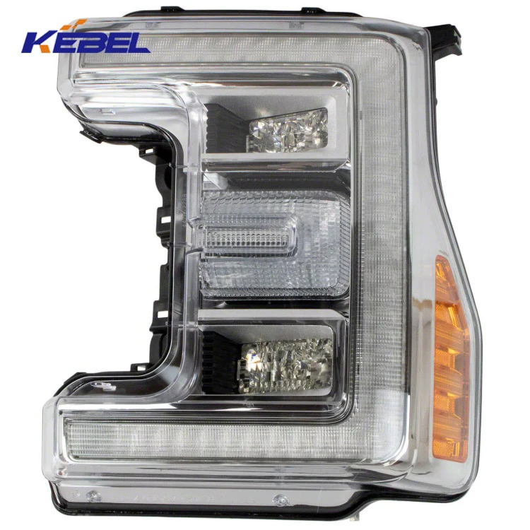 Brilliant LED Double Lens Headlights for Superior Visibility - Enhanced Safety and Style for Ford F-250 2017-2019 details