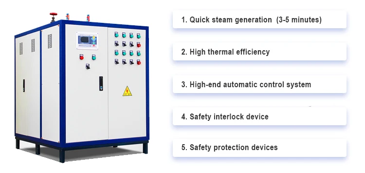 Steam Boiler, 220 V, Natural Circulation - detail 4