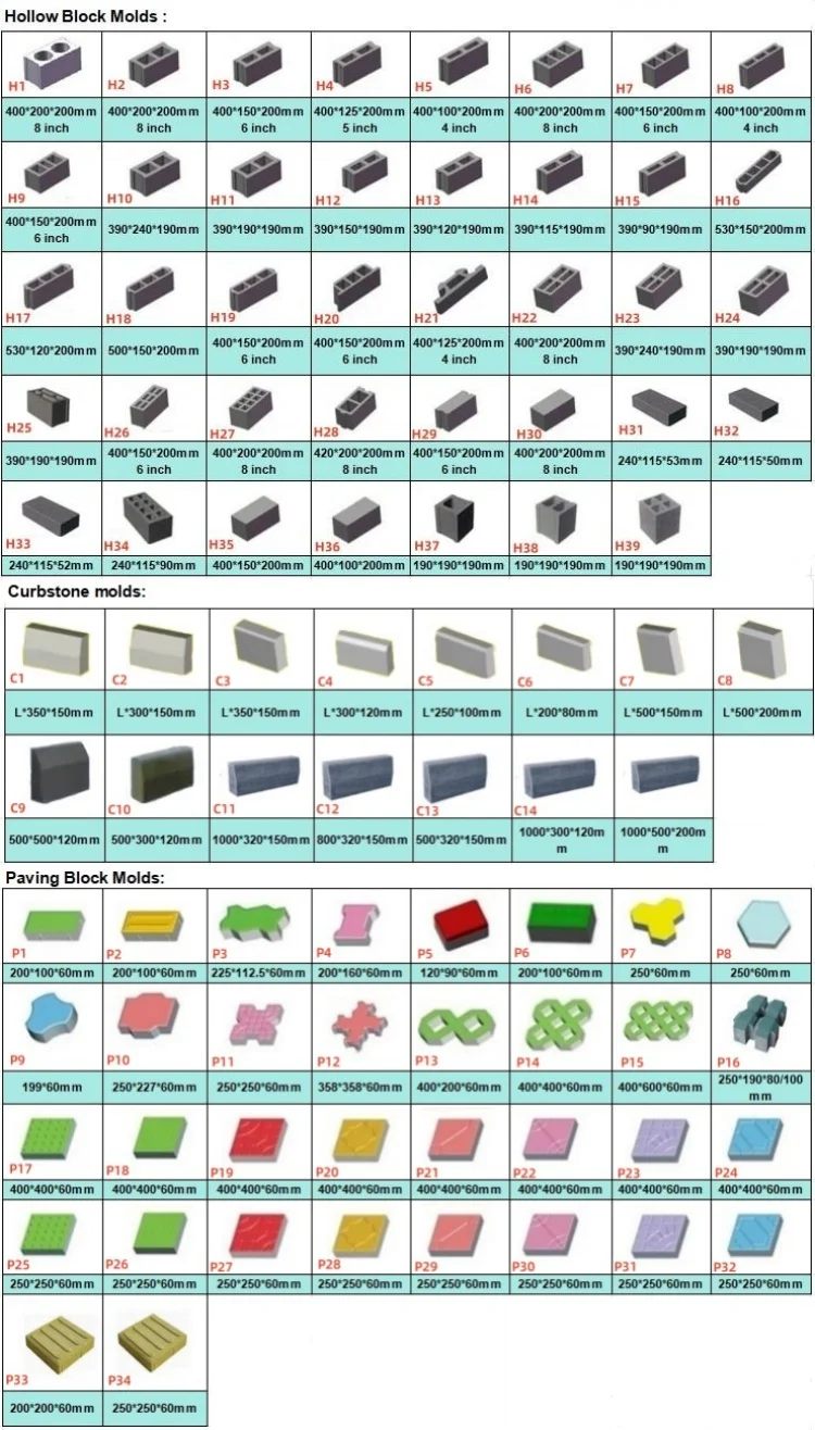 automatic cement brick machine