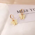 Multicolor Butterfly Aretes Women's Personality And Creative Explosion Aretes Sweet Earrings