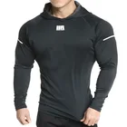 Sports Hoodies Hoodi New Design Musle Gym Sports Wear Sweatshirt Casual Men's Jogging Hoodies