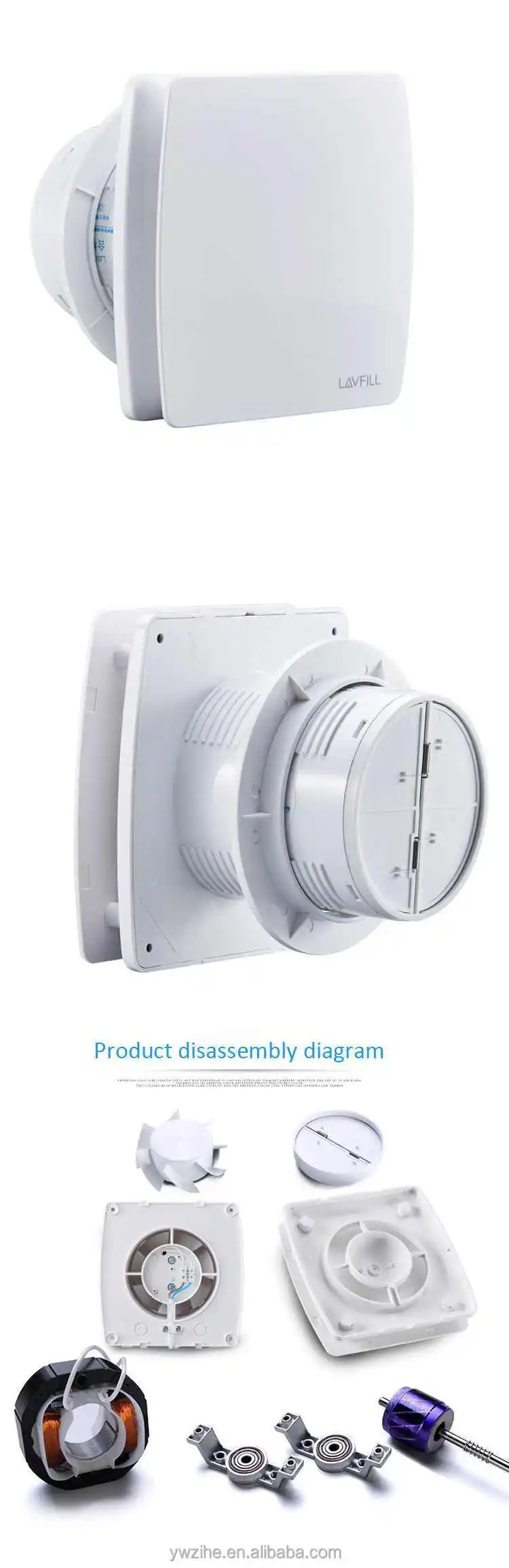 Exhaust Fan, 4inch, Wall - detail 8