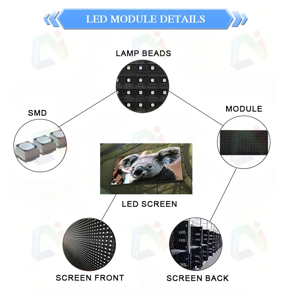 Outdoor Events P4.81 Locking Front Waterproof IP65 LED Display Billboard with Open Front Design Shopping Video Wall Advertising manufacture