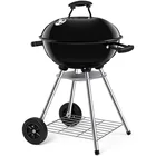 camping grill charcoal outdoor smoker ceramic steel barbecue grill for steak